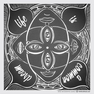 original wall art poster from ALLY art shop