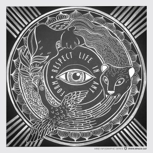 original wall art poster from ALLY art shop