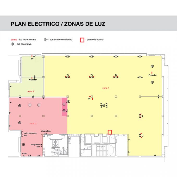 electricity plan for TravelPerk office by ALLY