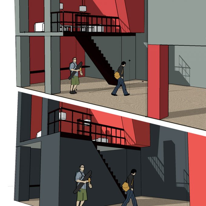 space design 3d design model by Ally