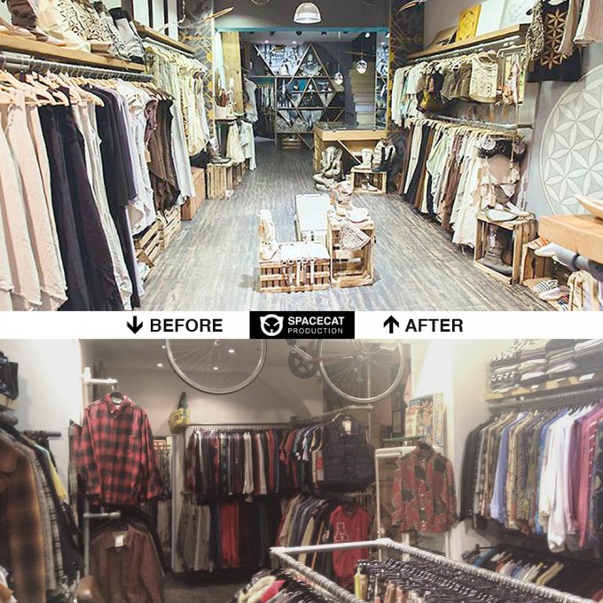 alquimia_before_after-1.jpg before and after Alquimia shop interior design and custom furniture by Ally