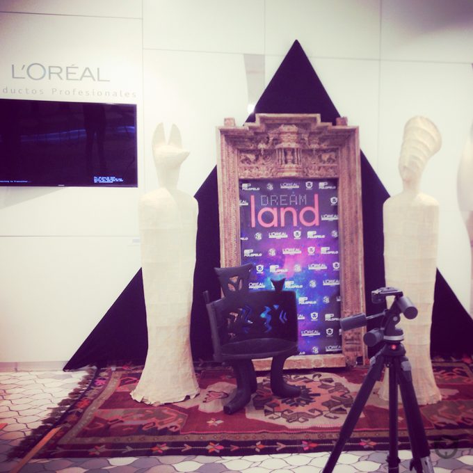 art directing Loreal Dreamland show in Barcelona