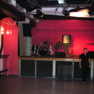 stage design for Zhest club in Moscow