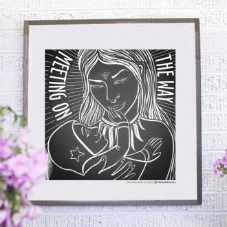 original wall art poster from ALLY art shop