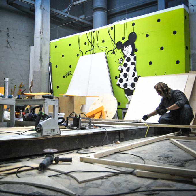 art direction and set design for Shapito-Show movie