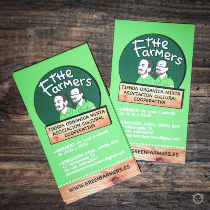 visit card design, branding and visual identity by Ally