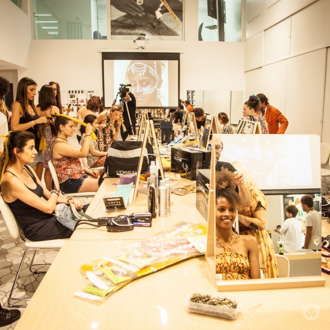 art directing Loreal Dreamland show in Barcelona