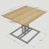 custom table 3d design model