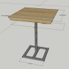custom table 3d design model