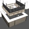 custom bar 3d design model by Ally