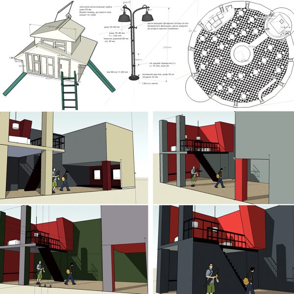 space design 3d models by Ally