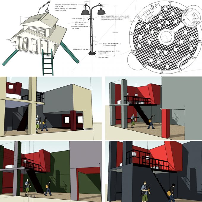 space design 3d models by Ally