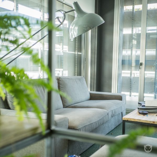 chill out zone and interior design for TravelPerk office in Barcelona by Ally