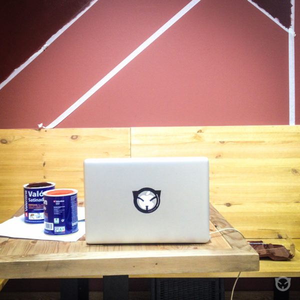 wall painting by ALLY in progress