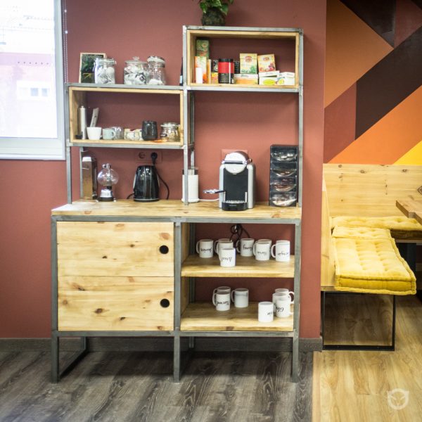 custom kitchen cafe unit by ALLY