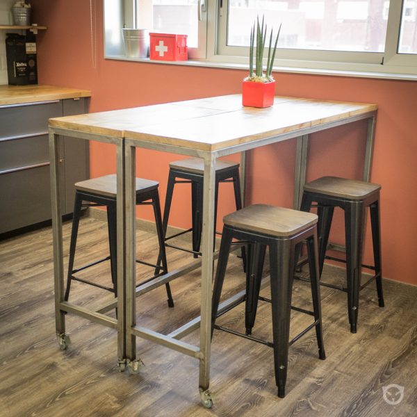 custom bar transformer table unit by ALLY