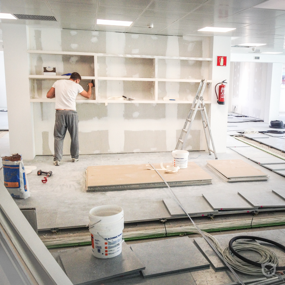 TravelPerk office design and renovation process in Barcelona