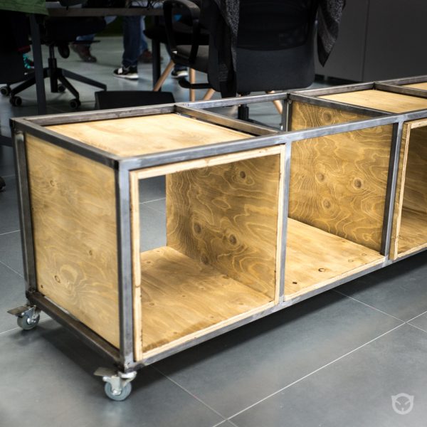 custom furniture unit by ALLY