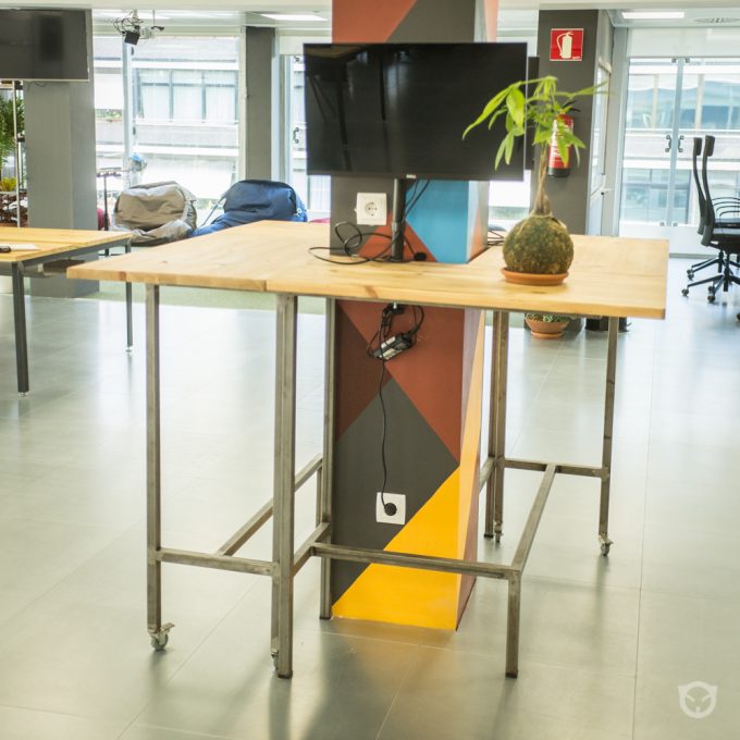 custom table unit by ALLY