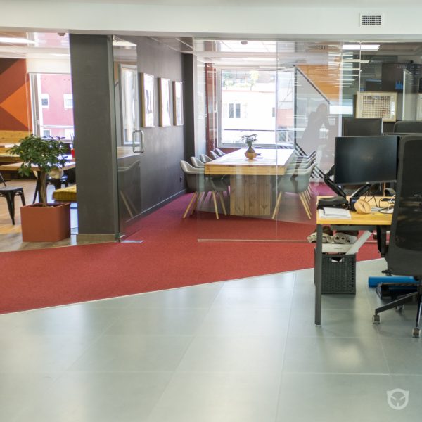 interior design, custom furniture and original wall painting by Ally