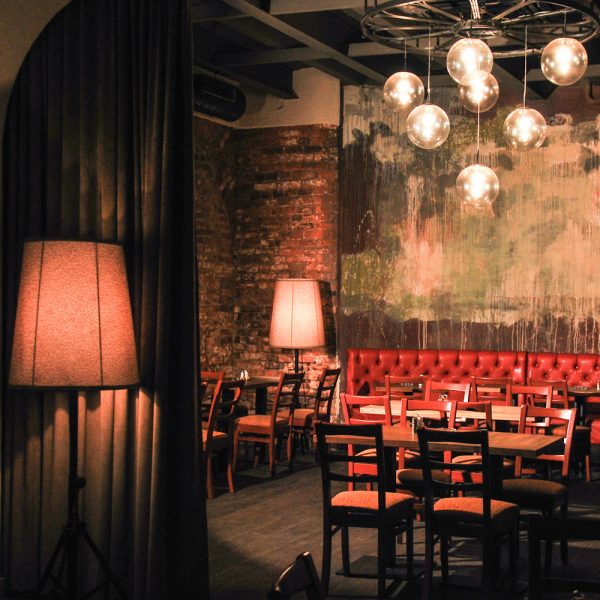 restaurant interior design and decoration by Ally