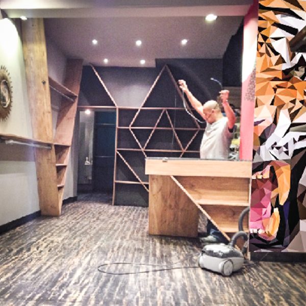 shop interior design and custom furniture