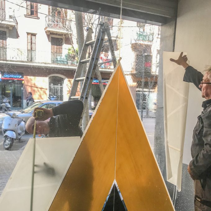 branding, shop window and visual identity