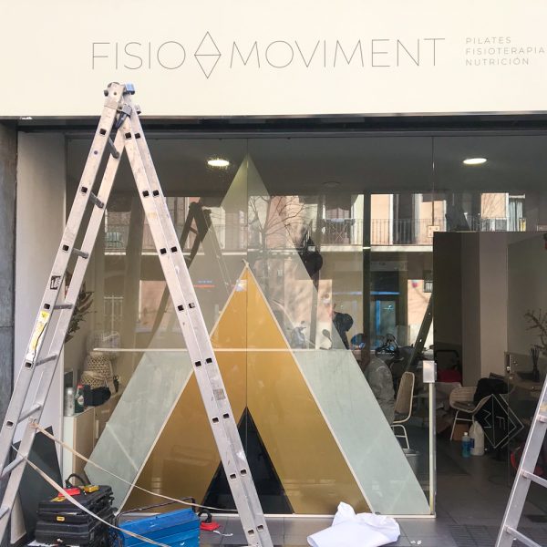 shop window design, branding and visual identity