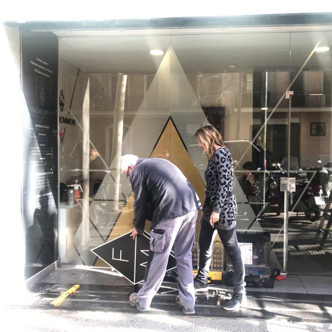 branding, shop window design and visual identity